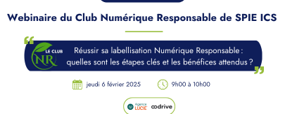 Webinaire Club Numérique Responsable