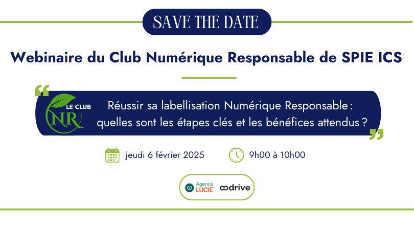 Webinaire Club Numérique Responsable